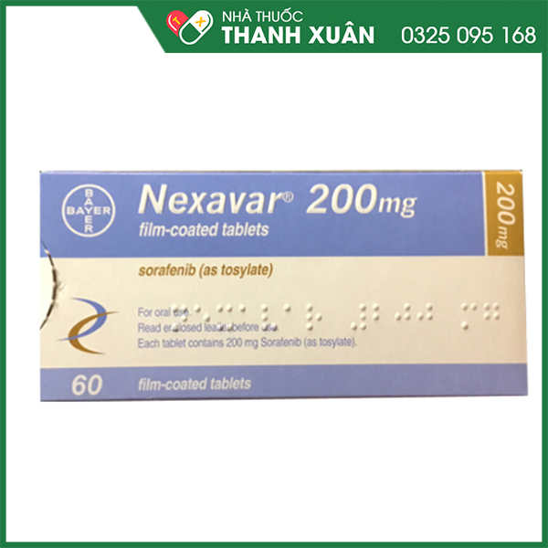 Nexavar điều trị bệnh nhân ung thư
